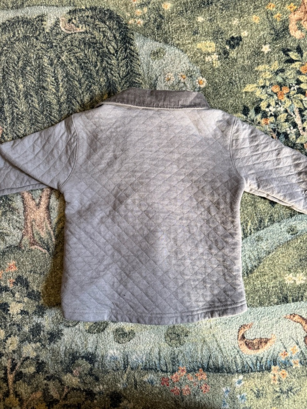 Carter's Quilted Button-Front Baby Shirt Jacket 9 Months - Picture 3 of 3